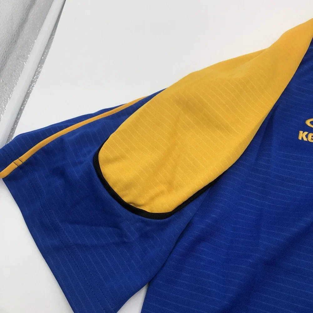 Fusion Fc Soccer Game Jersey Kelme Aqua Breathe Medium Blue Used Number51 Futbol